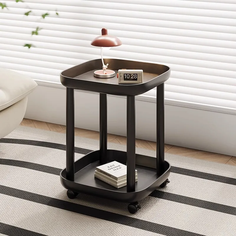 

Sofa Side Table Home Mobile Coffee Table Bedroom Balcony Mini Table Bedside Shelf Modern Simple Small Apartment