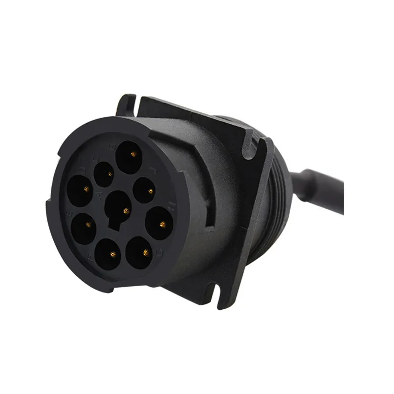 High Quality J1939 Pin 9-pin Automotive Fault Diagnosis Connection Wire J1939 OBD2 Cable