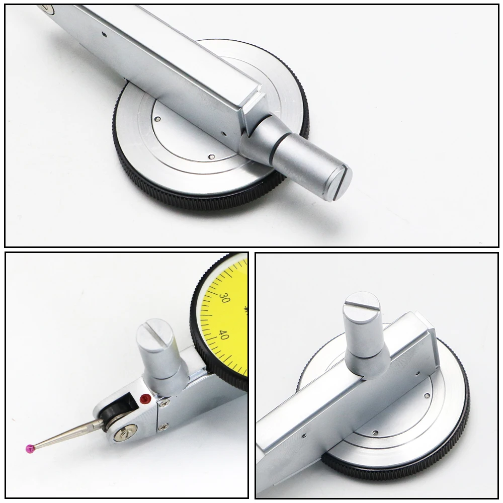 Shahe Precision Tools Metric Dial Test Indicator With Red Jewel Metric Measuring Dial Indicator Guage