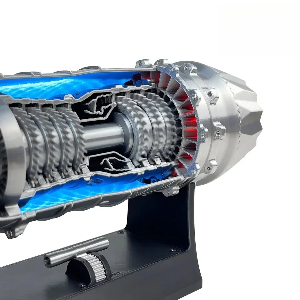 Modelo de caza de F-35, juguete con motor de aviación inicial, turbina de potencia de alto rendimiento, juguete de Boutique genial, regalo