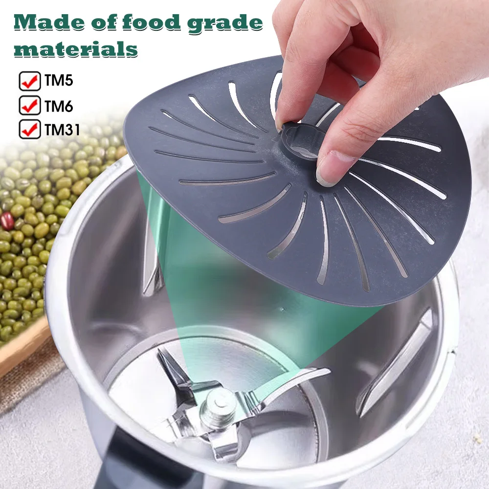 Blade Cover for Thermomix TM6 TM5 TM31 Food Processor Baffle Slow Cooking Tool Blender Part Food Cover Cooking Accessories