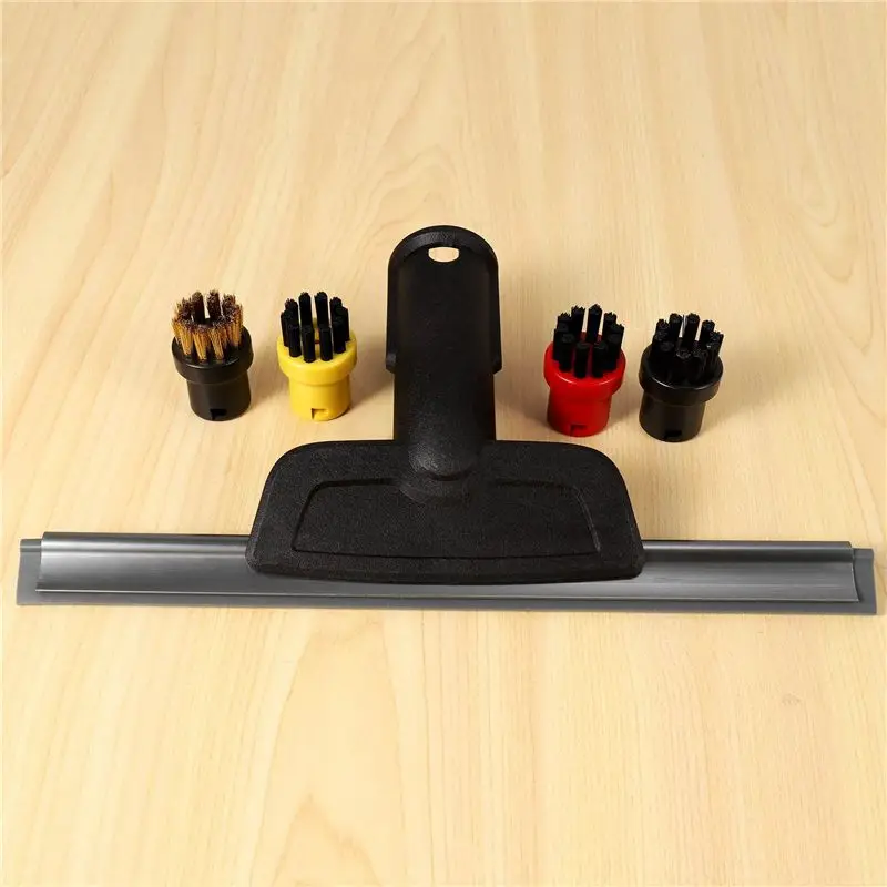 6X For Karcher SC2 SC3 SC4 SC5 CTK20 Window Nozzle Scraper Round Brush For Steam Cleaner Mirrors Moisture,Clean Slit-Y48A