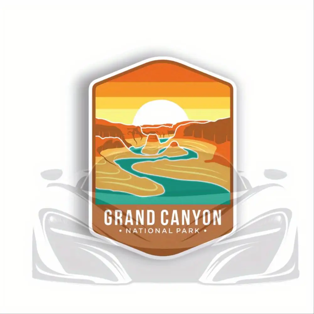 Grand National Park Vinyl Sticker Decal For Notebook Laptop Waterproof Stickers For Decorating Car Windows Motorcycles And Compu