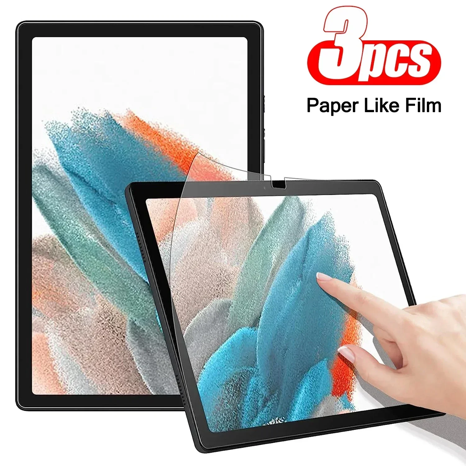 3pcs Paper Feel Screen Protector for Samsung Galaxy Tab A8 A7 Lite A 10.1 S9 11 S8 Plus S7 FE S6 Lite S5e Painting Drawing Film