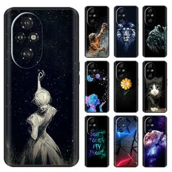 For Honor 200 Pro Case honor200 Silicone Soft Back Cover TPU Phone Case For Huawei Honor 200 Lite 200pro Fundas Cartoon Bumper