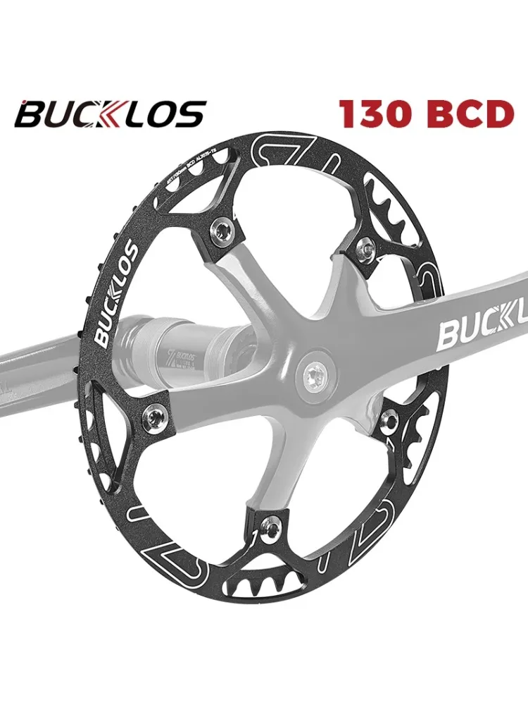AliExpress BUCKLOS 130 BCD Chainring 45T 47T 53T 56T 58T Al 7075-T6 Bike Chainring with 5 bolts Folding Bike Chainwheel durable Bike Part