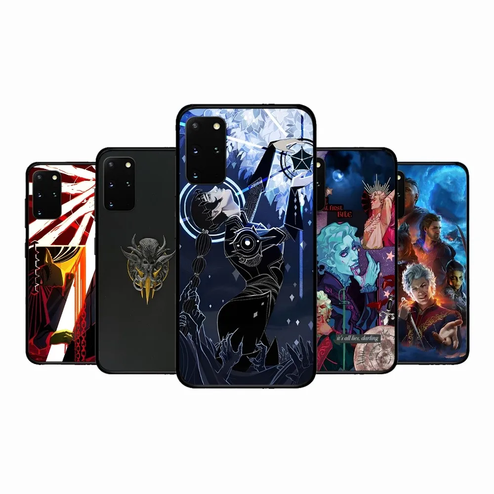 B-Baldur\'s Gate 3 Game Phone Case For Samsung S 9 10 20 21 22 23 30 23 24 plus lite Ultra FE S10lite Fundas