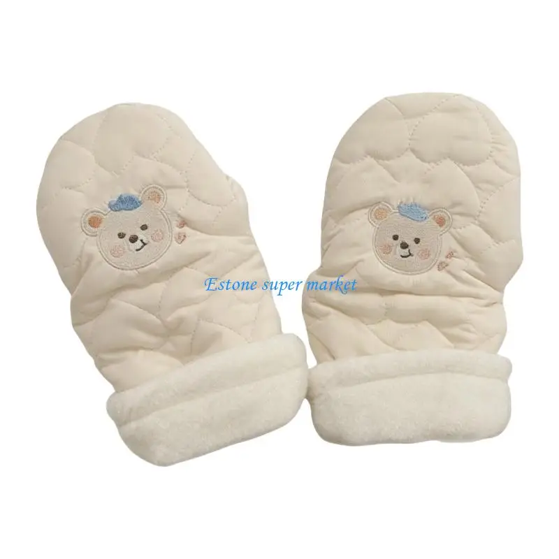 090B Quick Attachment Baby Strollers Gloves Wind Resistant Design For Cold Weather Soft And Comfortable Universal