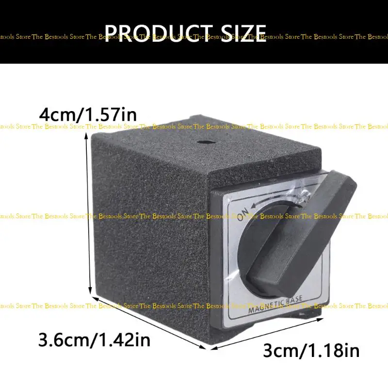 12pf Industrial Base Face Teste Indicador Mount 4T Força Pull Alvações Controle Plástico Múltiplo para Industrial