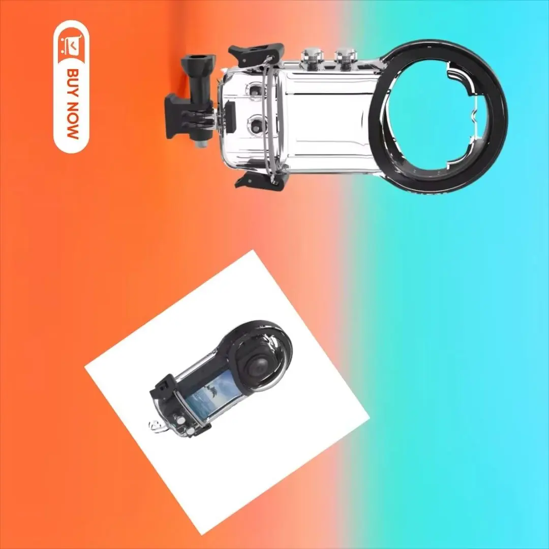 40-Meter Dive Protection Case for Insta360 X5 - Waterproof Panoramic Sports Camera Cover, Durable Anti-Pressure Dive Gear
