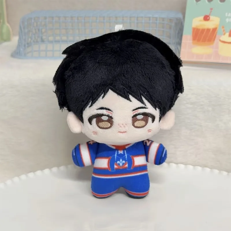 12cm Heated Rivalry Shane Ilya Plush Doll Toy Cute Keychain Hockey BL Couple Stuffed Doll Soft Bag Charm Backpack Pendant Gifts