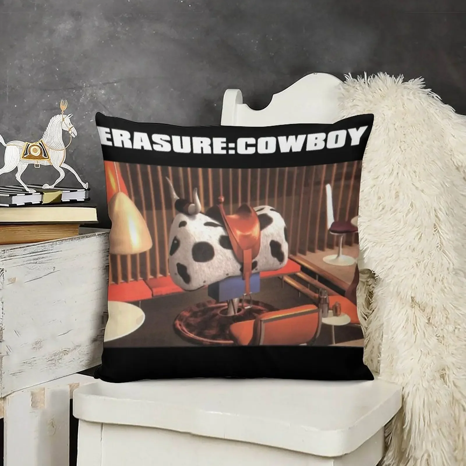 

Erasure cowboy Throw Pillow Pillowcases Bed Cushions Christmas Cushion For Home New year Throw Pillow Covers pillow