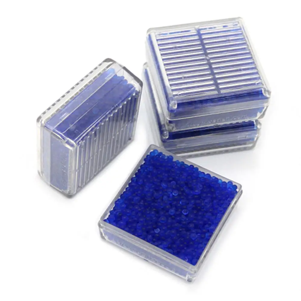 Reusable Silica Gel Box Silicagel Moisture Absorber Moisture-Proof Desiccant Box Color Changing Indicating Suit For