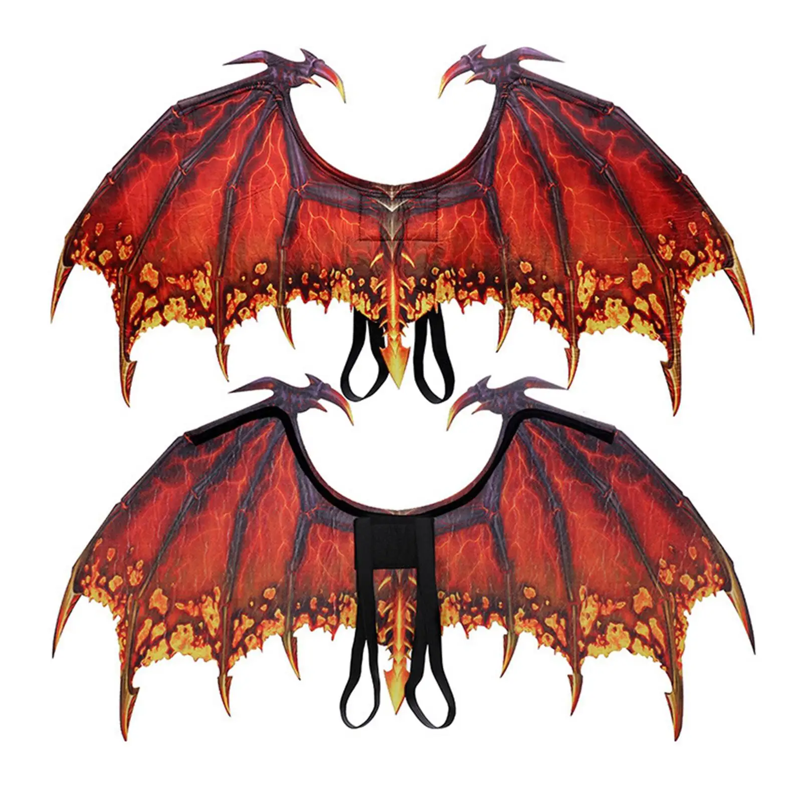 

Adult Pretend Play Dragon Costume Mask Wings Set Cosplay Toy for Carnival Party Halloween Performance