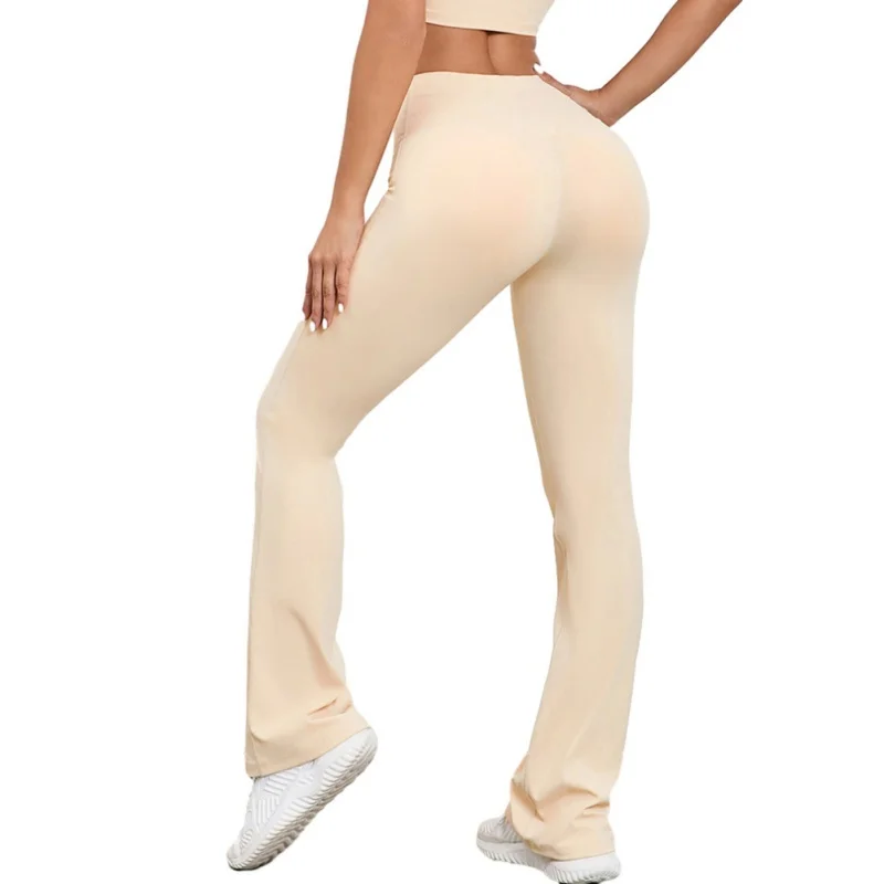 Calças de ioga de cintura alta para mulheres, leggings apertadas, levantamento de bunda raspada, calças esportivas de dança, corrida e fitness, leggings respiráveis