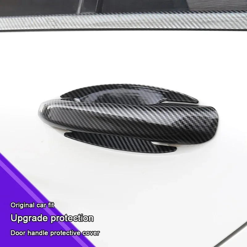 Para Mercedes Benz GLC X254 A B C E S clase W205 W213 W221 GLA GLB X247 manija de puerta de coche cubierta embellecedora de cuenco marco accesorio Exterior