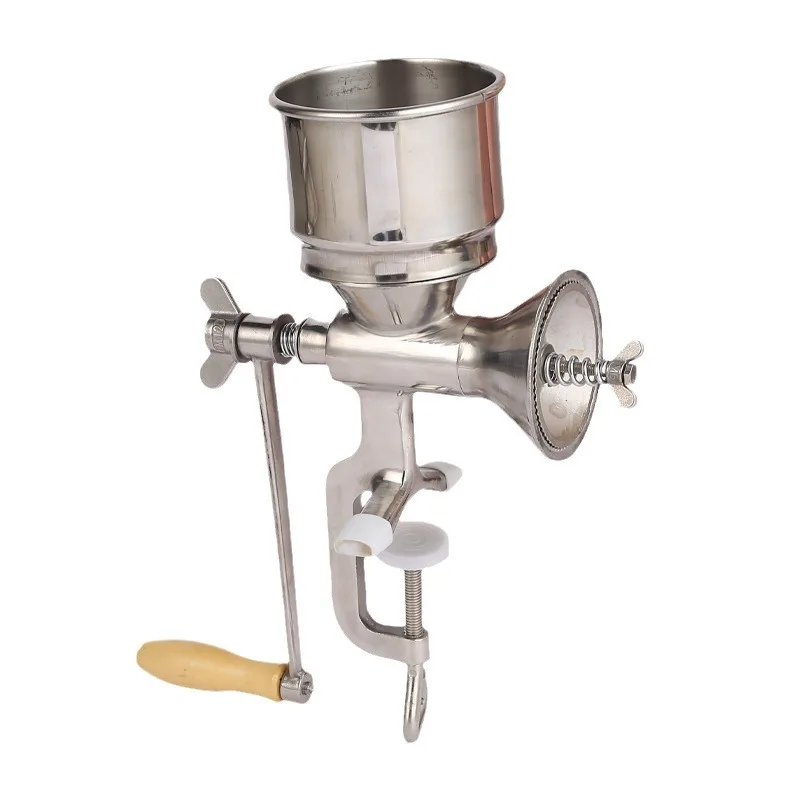 

Grinder 304 Stainless Steel Manual Hand Grinder Grinding Machine Grains