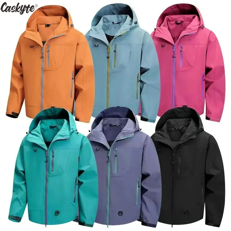 

CASKYTE Waterproof Cycling Jacket MTB Bike Windbreaker Windproof Men Road Mountain Bicycle Clothing Chaqueta Cortaviento Hombre