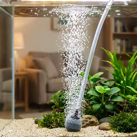 10Packs Ball Shape Air Stone Bubble Diffuser Mineral Aquarium Hydroponic Fish Tank Oxygen Pump 20Mm X 20Mm Bubble Diffuser