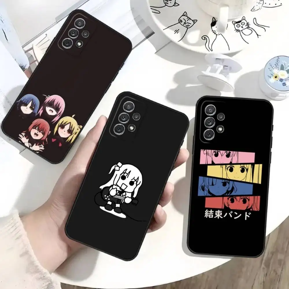 

Anime B-Bocchi The R-Rock Phone Case For Samsung S25,S24,S21,S22,S23,S30,Ultra,S20,Plus,Fe,Lite,Note,10 Black Soft Shell