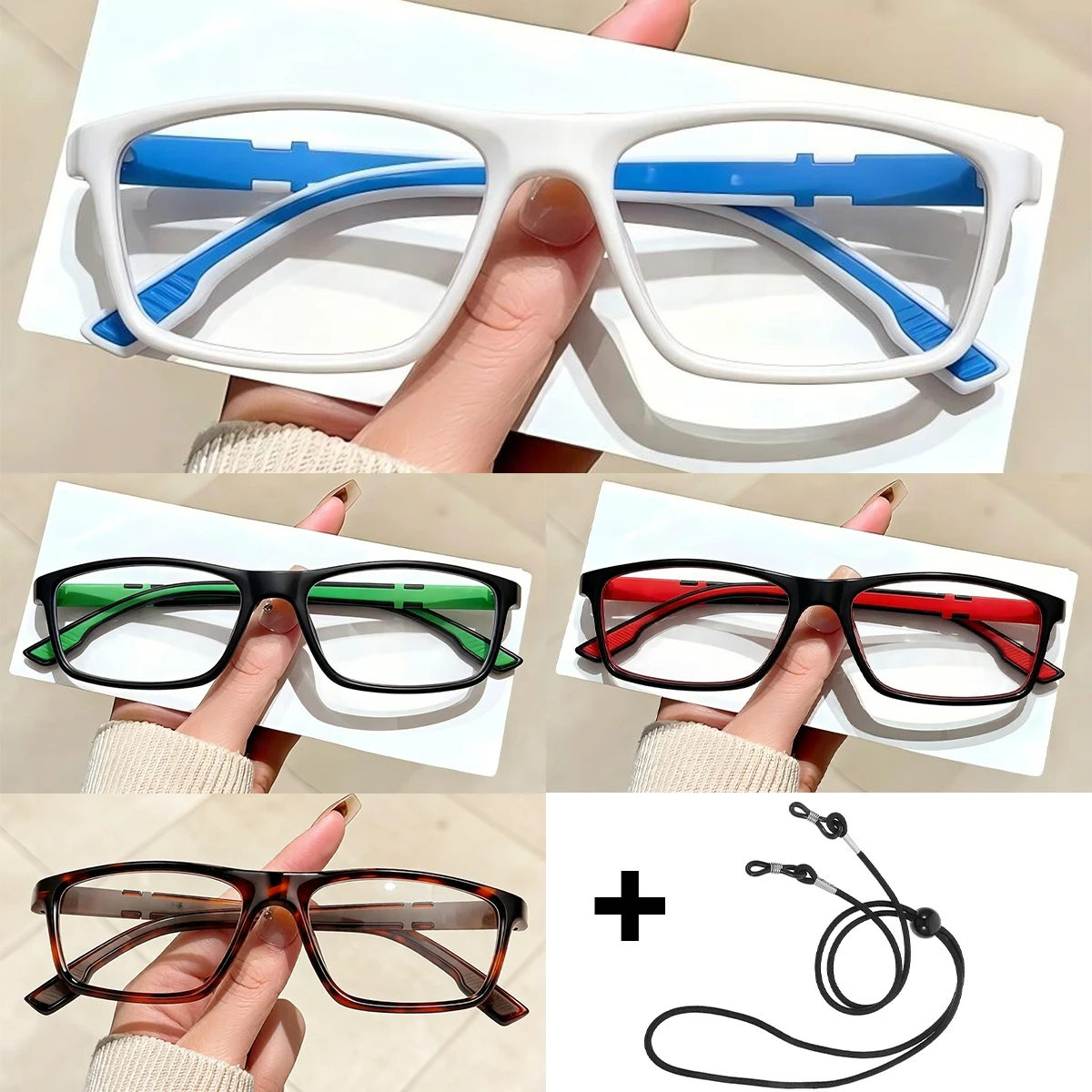 Auto Adjusting Presbyopia Glasses Anti-Blue Light Auto Focus Reading Glasses Seamless Transition Reading Glasses L6