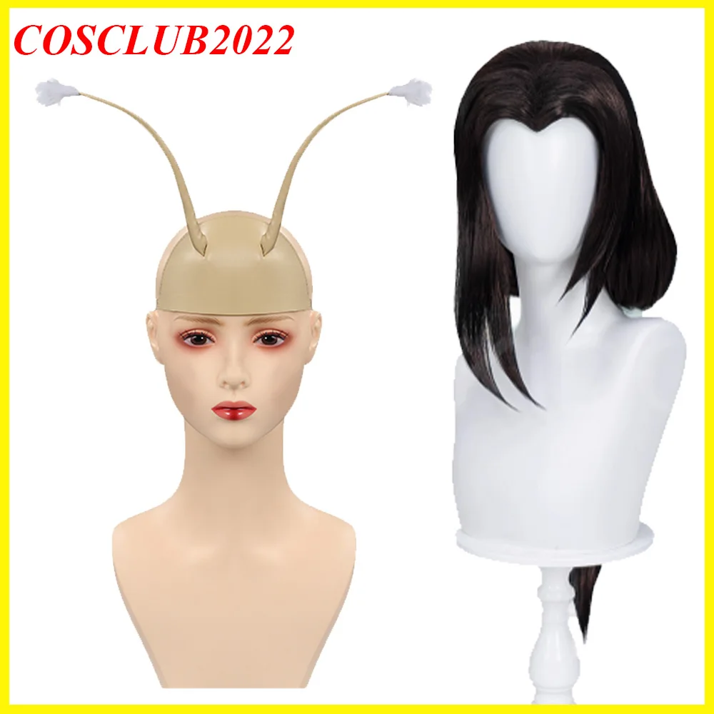 

Игра Rivals Mantis, парики для косплея, маска, 2 шт., для женщин, волосы, ТВ, супергерой, костюм для ролевых игр, аксессуары, головные уборы, реквизит Fantasia Party