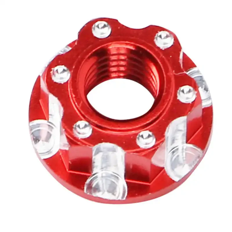 4 pezzi M4 intaglio dadi esagonali in lega di alluminio adatti per HSP Sakura D3 D4 1/10 RC Car