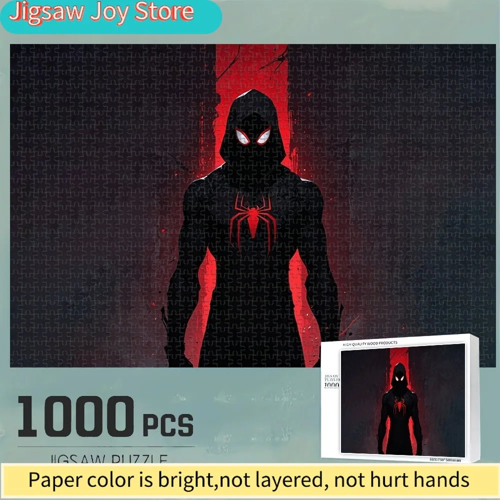 

Authorized Marvel, Themed Around The Classic Comic Movie Character Spider-,Puzzle, Suitable for Office Desktop Puzzles, Fun F