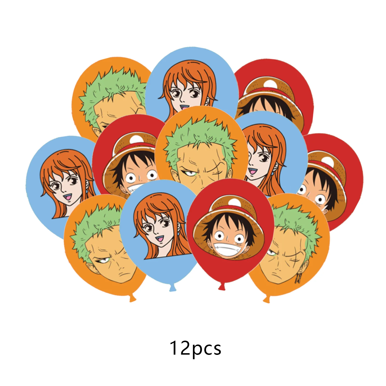 12 Uds. Globos de látex para fiesta de cumpleaños de una pieza de 12 pulgadas, globos decorativos para fiesta de cumpleaños de una pieza