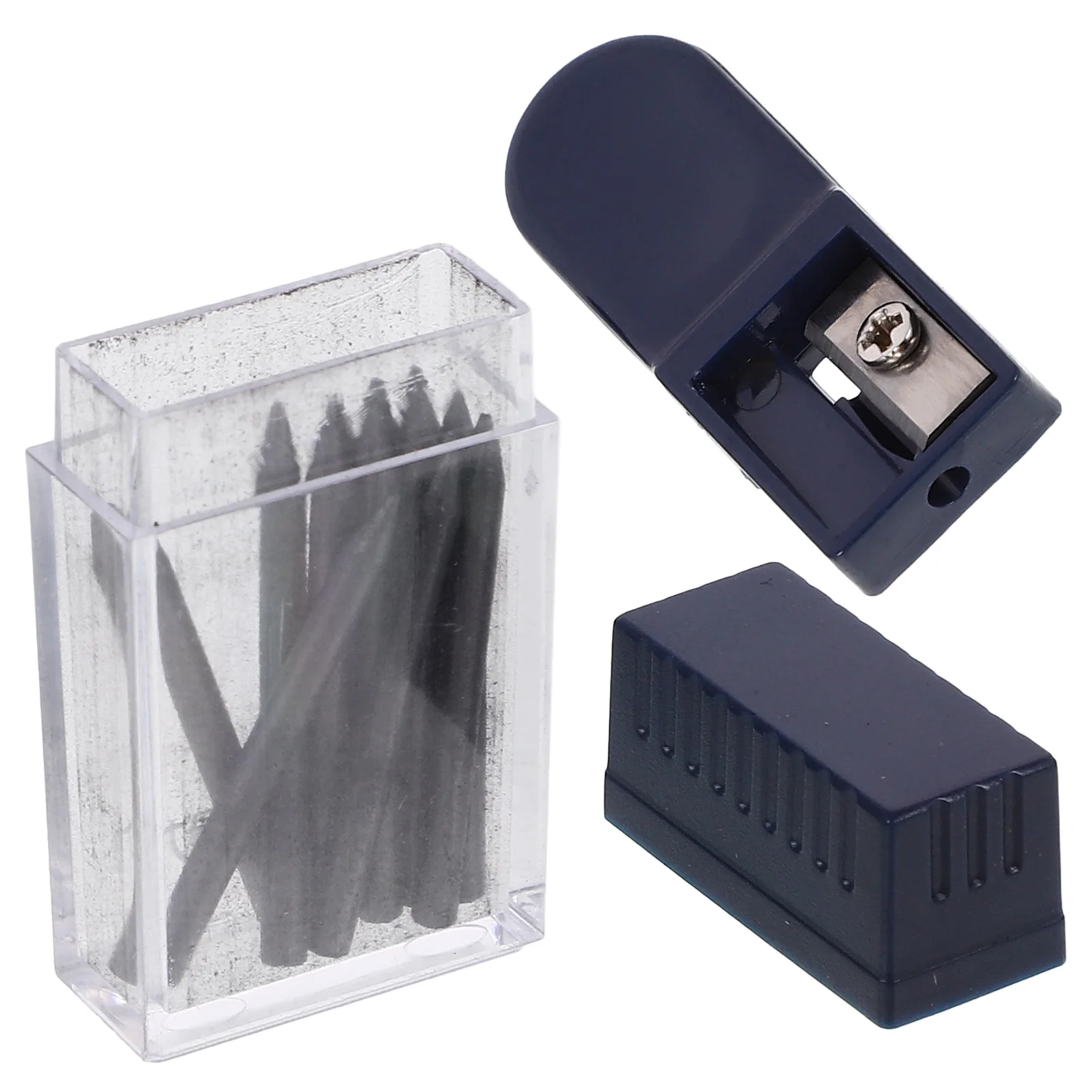 Professional Compass Core Pencil Lead with Sharpener Mechanical Replacement Stationery Standard Drawing Compasses