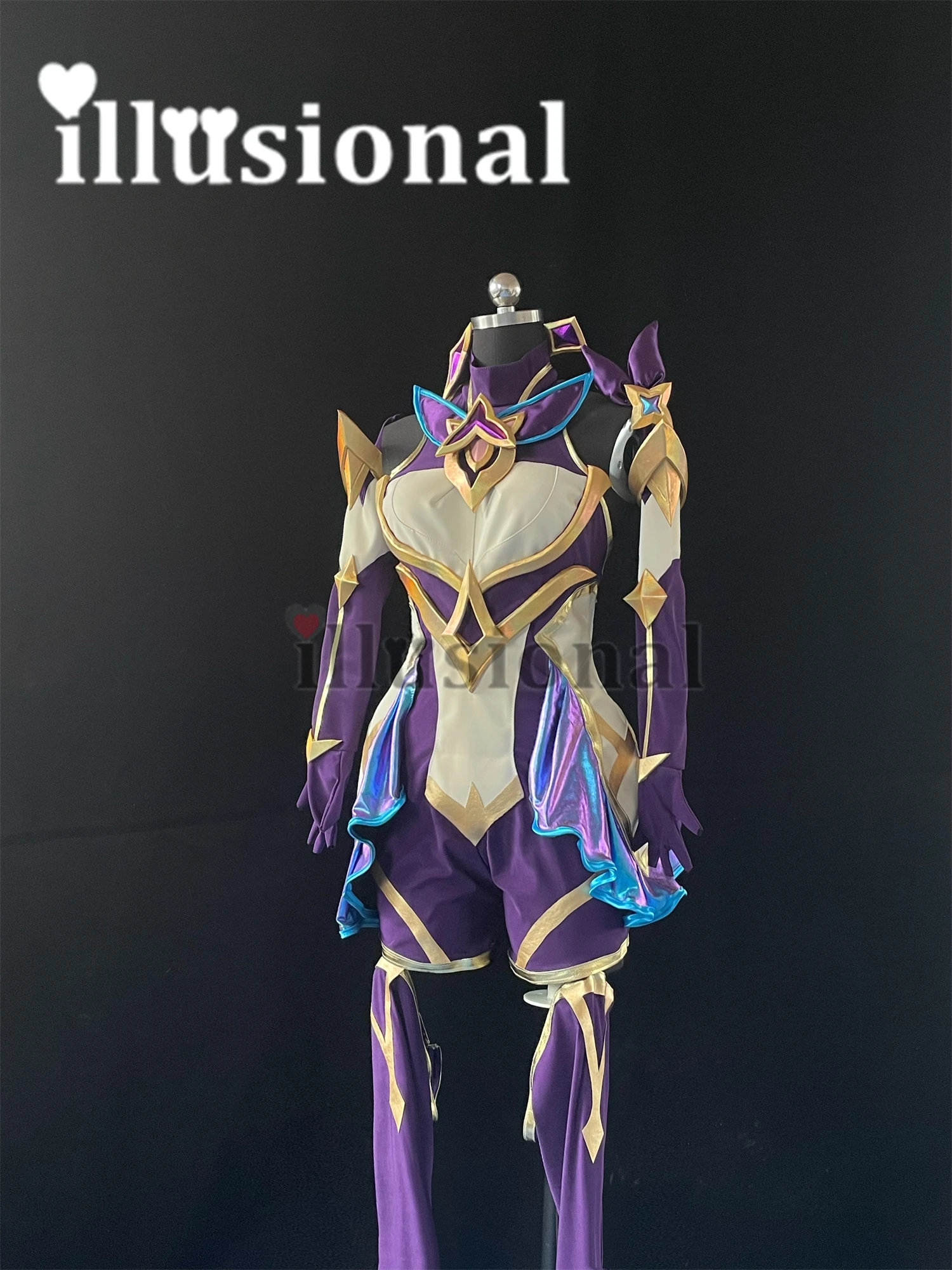 

illusional Custom size made Game LOL Cosplay Akali Star Guardian Cosplay Costume Halloween Costumes women