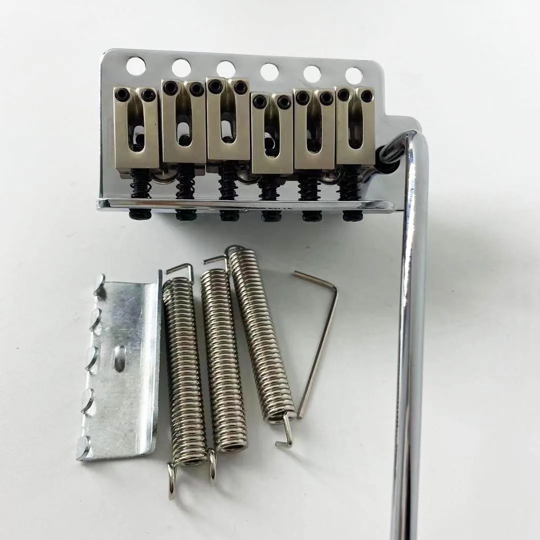 

Wilkinson Tremolo Bridge System M Series WOV2 For ST Electric Guitar Spacings 52.5mm Chrome