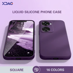 Shockproof Basic Liquid Silicone Case Cover for Huawei Nova12 Nova 12 SE 12SE BNE-LX1 Original Funda Phone Gel Soft Luxury Shell