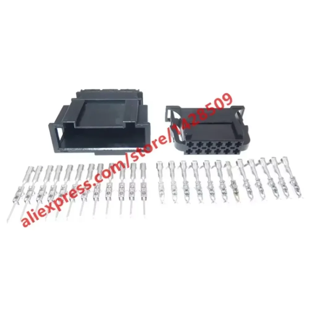 1 Set 12 Pin 1.5mm Female Male Connector Car Auto Cable Plug For Audi VW 3B0 972 736 3B0 972 726 3B0972736 3B0972726