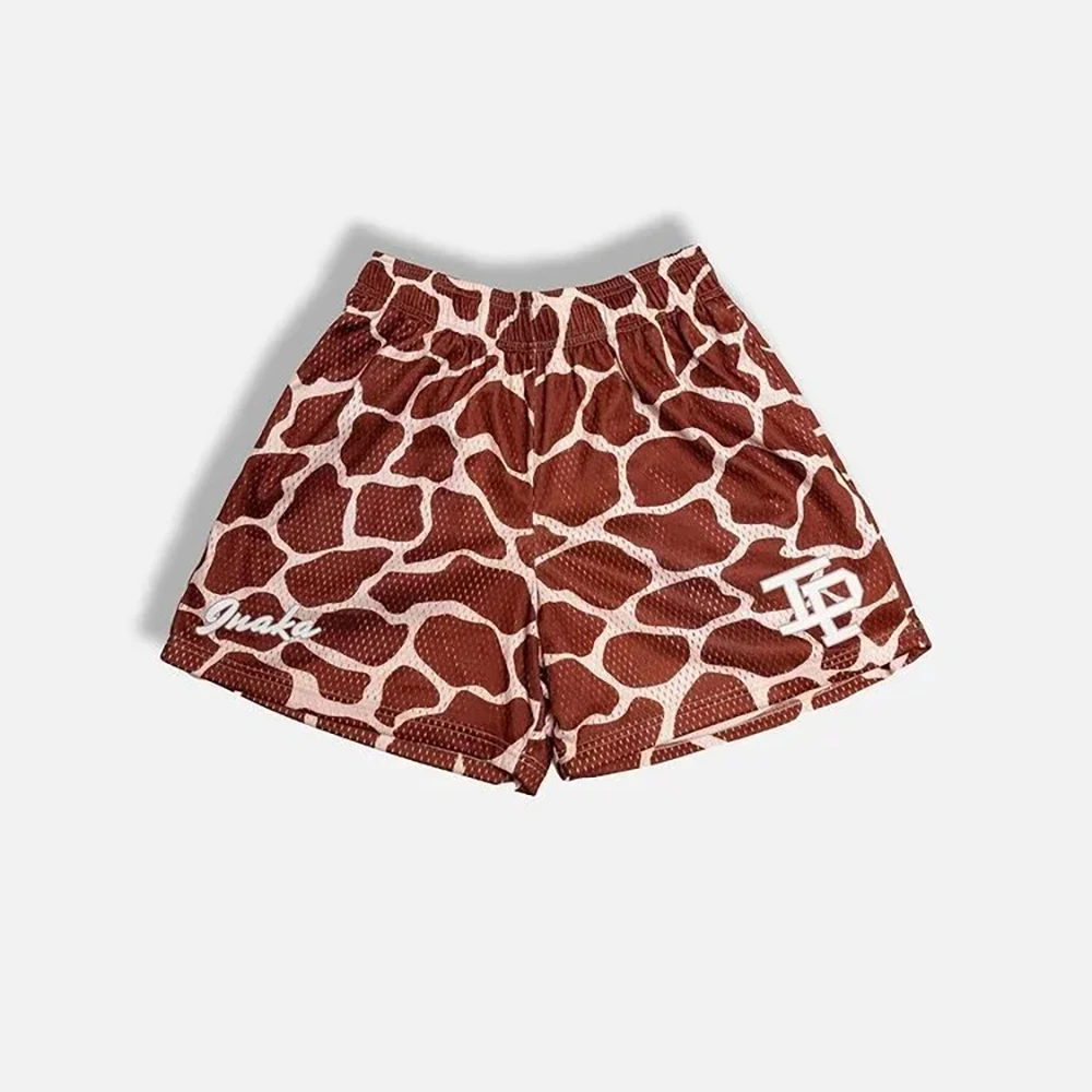 Summer Men Luxury Leopard Print Beach Shorts Hawaii Vacation Short Pants Beach Clothing Male Casual Stylish Outfit Streetwear