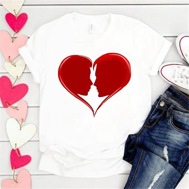 New Comfortable and Soft with Unique Pattern Design That Is Fashionable and Trendy Plus-size Women's 180g Pure Cotton T-shirts