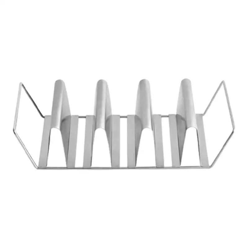 Taco Holder Stand Serving Rack For Hard Shell Taco Wave W-Shaped Taco Maker Rack For Restaurant House Party Party Camping Or