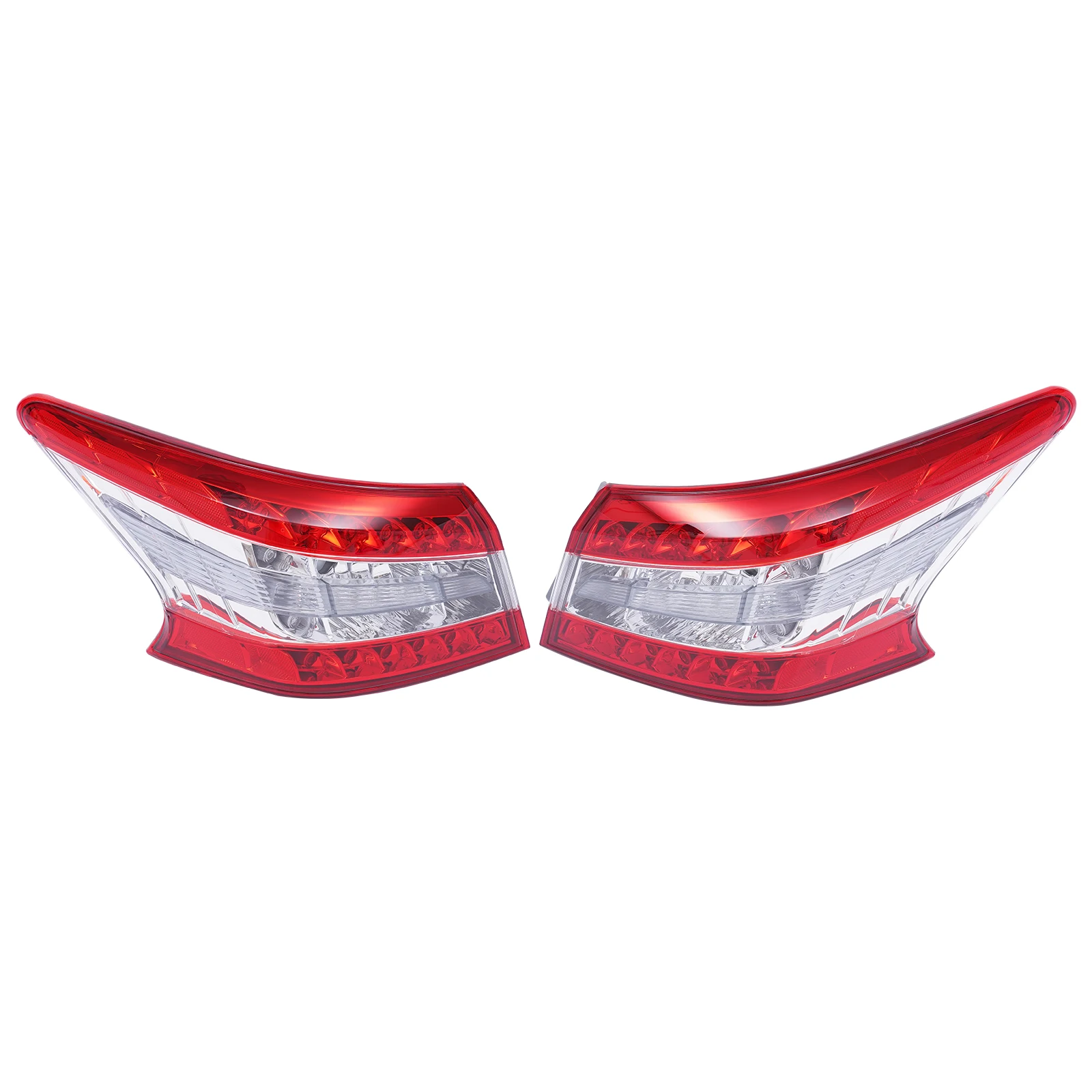 

For 2013 2014 2015 Nissan Sentra Tail Lights Rear Brake Stop Outer Lamps Pair Excellent Heat Dissipation, Long Service Life