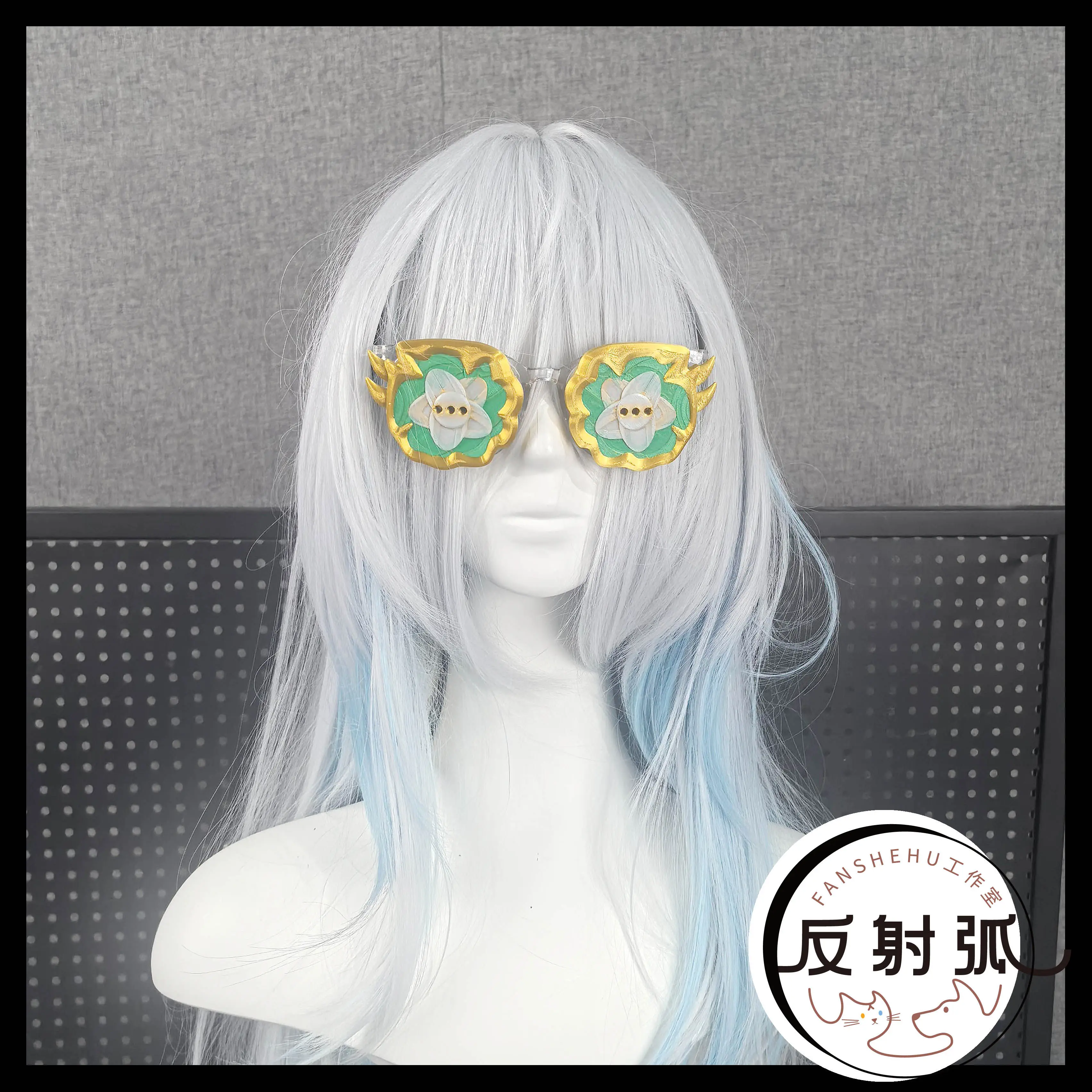 Lunettes de cosplay Identity V Antiquarian, figurine de dessin animé, accessoire pour fête d'Halloween, exposition de bandes dessinées, équipement de scène