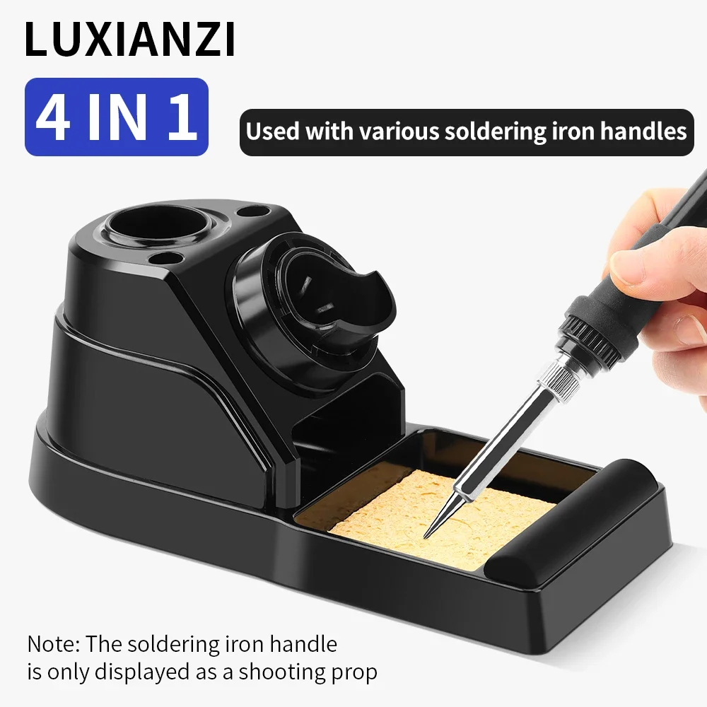 LUXIANZI Portable Soldering Iron Stand Holder Electric Soldering Iron Rework station Accessories High Temperature Weld Tin Stand