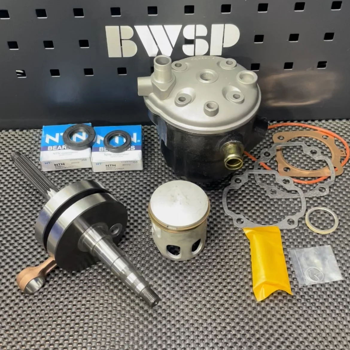 Big Bore Kit 130cc BWS100 4VP Water Cooling Set 56mm Cylinder 53mm Crankshaft L/c BWSP Scooter Upgrade