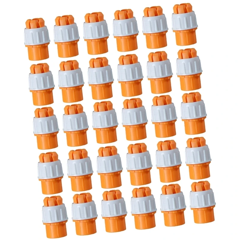  Water Pipe Faucet Adapter Plastic Pipe Quick Connector for Multiple Hose Sizes