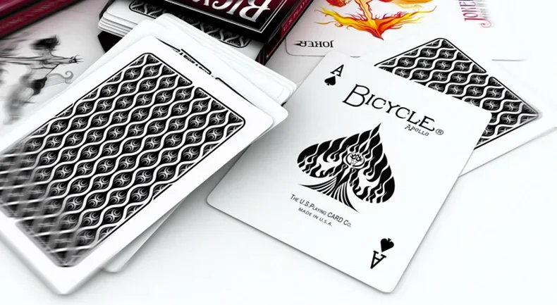 Bicycle Apollo Playing Cards Blue/Red USPCC Deck Card Games Hobby & Collectibles Magicians Prop Accessory