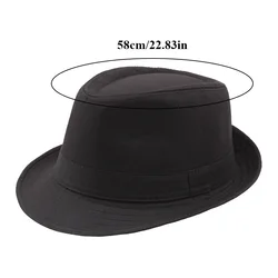 2022 Fashion Adult Bowler Hats Top Jazz Hat Sun Hat Classic Men's Hats Retro Summer Old Man Curling Sun Protection Outdoor Hat