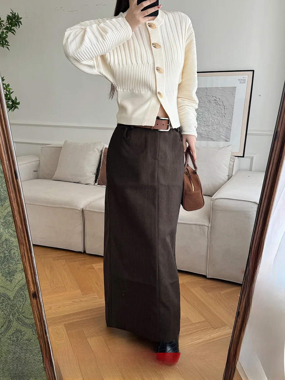 

Длинная юбка бренда AYALI, на заказ в волосах от покупателей, магазин, повседневная, со средней талией, другая, подходит для осени...