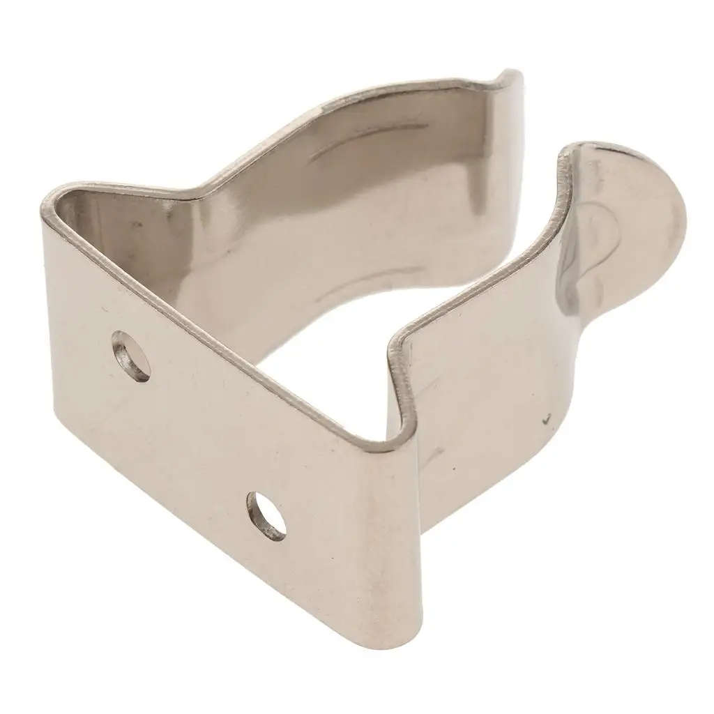 

8x New Rustproof 304SS Marine Boat Snap Hook Holding Clips Clamp Bracket