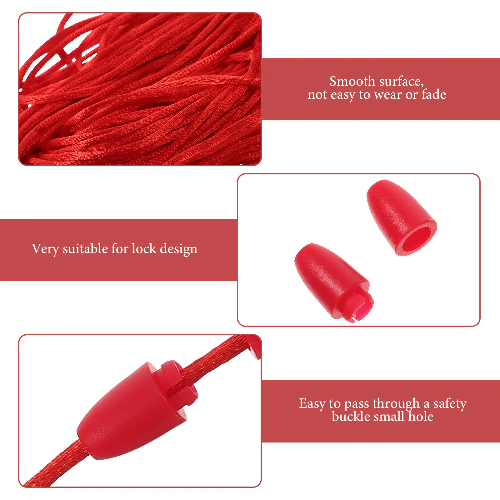 

1 set 1 Set Craft Rope For Diy Bracelet Making Jewelry Clasps Braided Cord Necklace String Decorative Ropes Gift