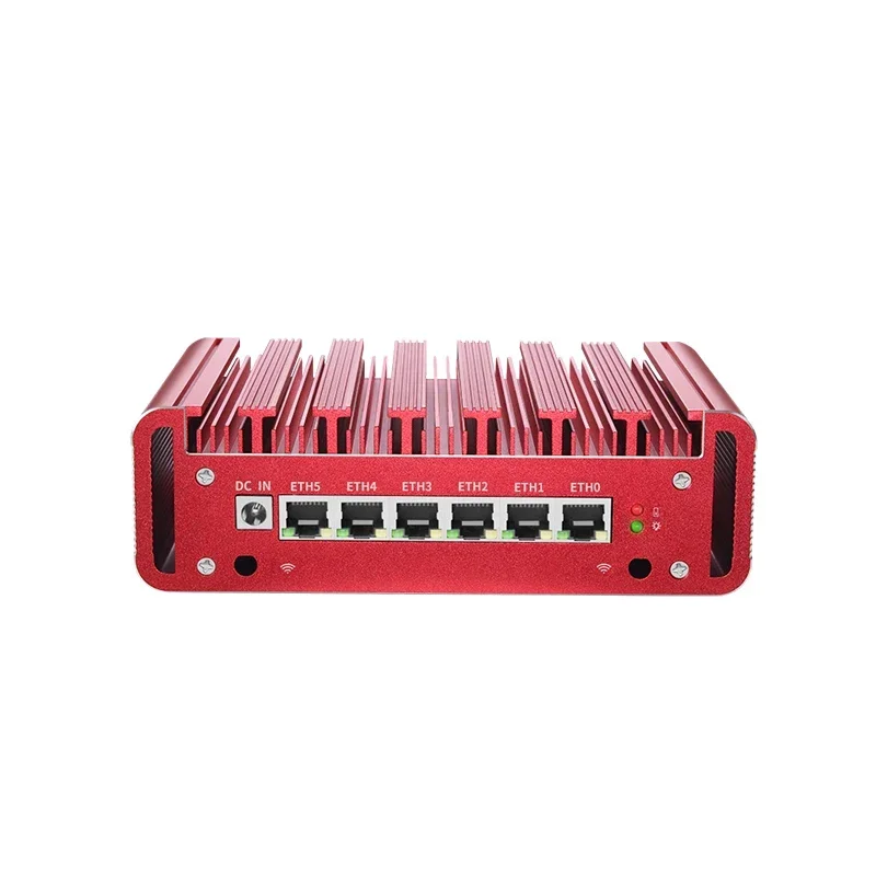 

E BKHD Customized G31 Mini PC Firewall Appliance Alder Lake I7 6x2.5GE Expandable WiFi 4G 5G