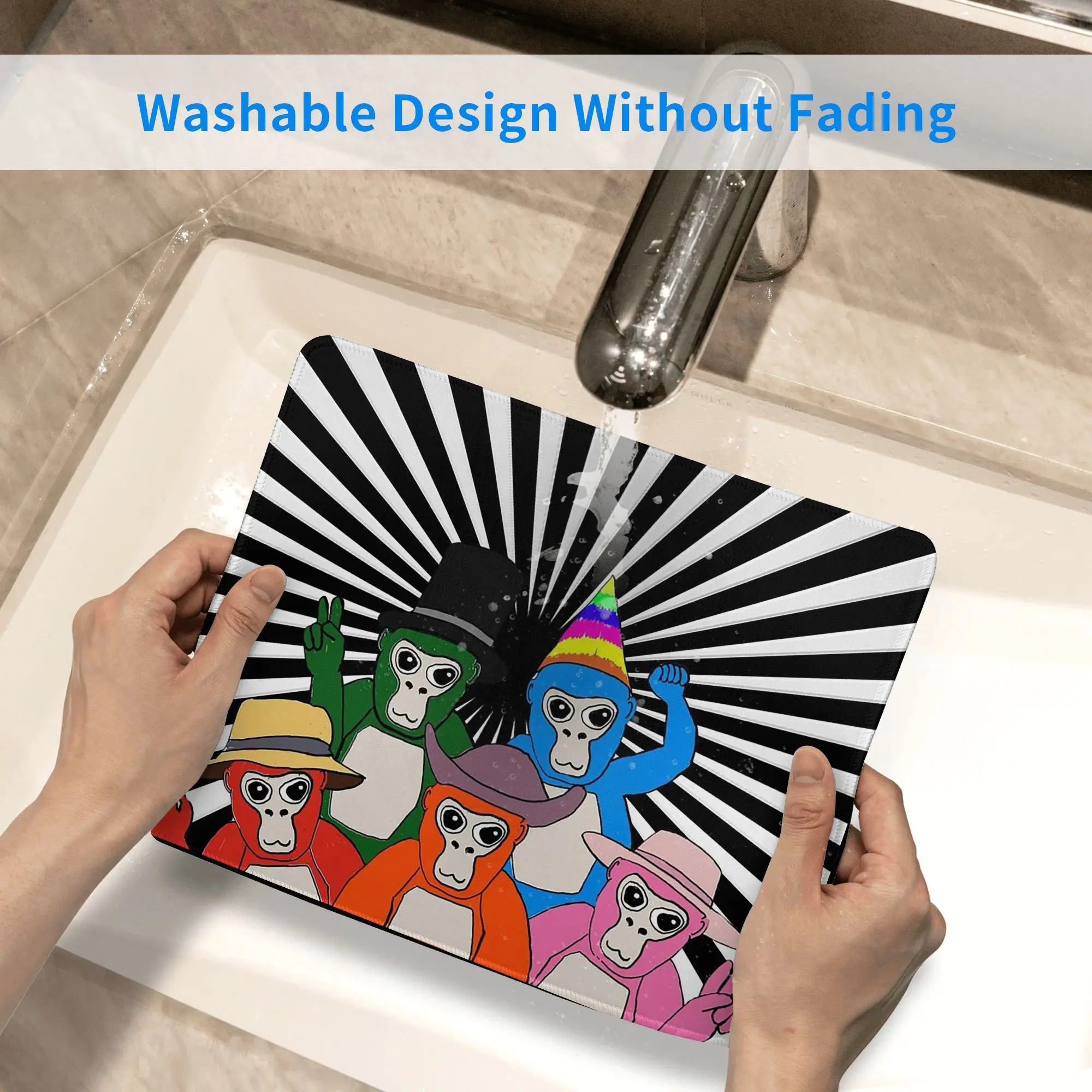 VR Gorilla Tag Spiel Mauspad Computer Tastatur Maus Matte Gamer PC Laptop Schreibtisch Matte Büro Zubehör Tisch Matten