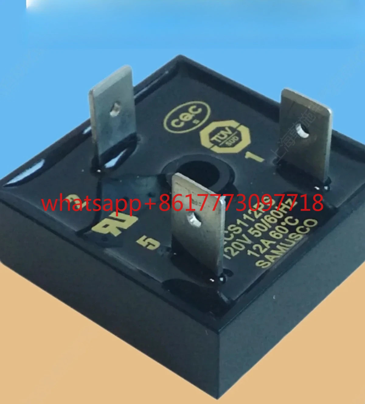 분리형 단상 시작 ECS112PS 전자 원심 스위치